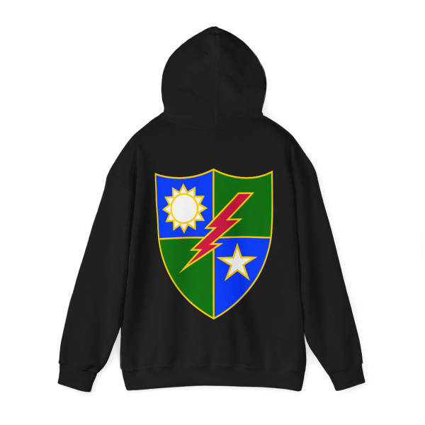 75th Ranger Regiment (U.S. Army) Back Print Hoodie