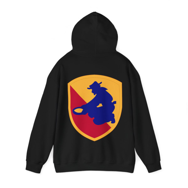 49TH INFANTRY DIVISION (U.S. Army) Back Print Hoodie