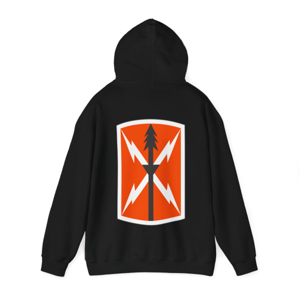 516 Signal Brigade 3 (U.S. Army) Back Print Hoodie