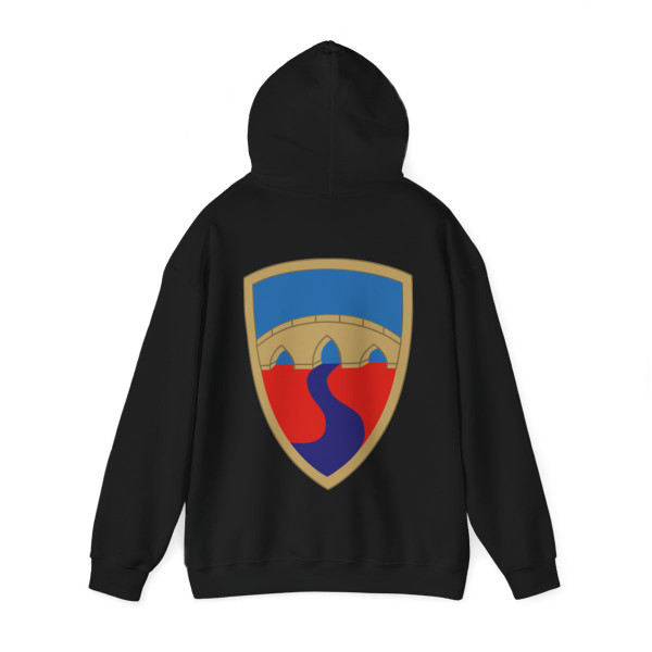 304th Sustainment Brigade (U.S. Army) Back Print Hoodie