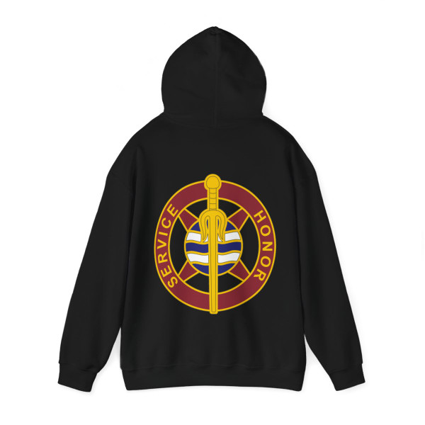 354 Transportation Battalion (U.S. Army) Back Print Hoodie
