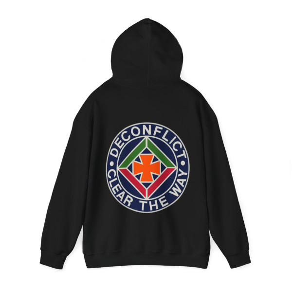 58 Air Traffic Control Battalion (U.S. Army) Back Print Hoodie