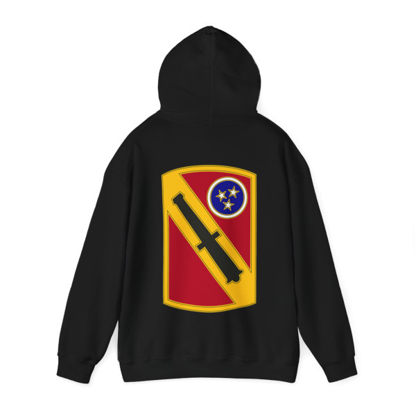 196th Field Artillery Brigade v3 (U.S. Army) Back Print Hoodie