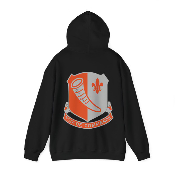 69 Signal Battalion (U.S. Army) Back Print Hoodie