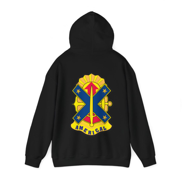 23rd Infantry Division 2 (U.S. Army) Back Print Hoodie