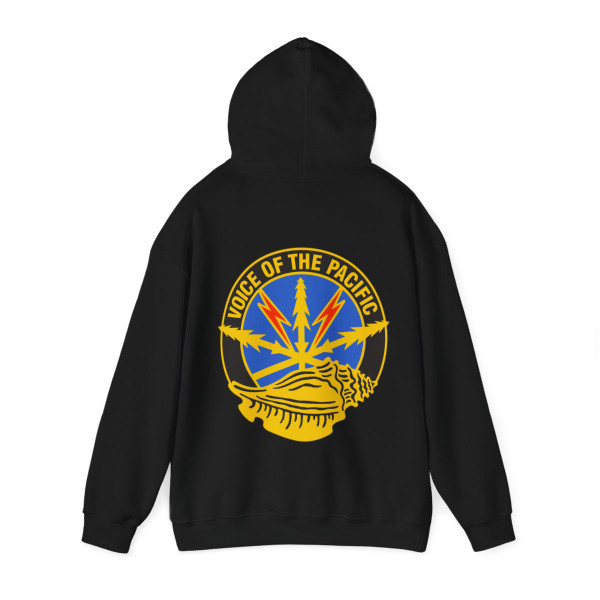 516th Signal Brigade (U.S. Army) Back Print Hoodie
