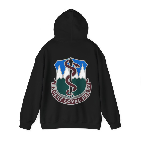 Dental Health Activity Fort Carson (U.S. Army) Back Print Hoodie