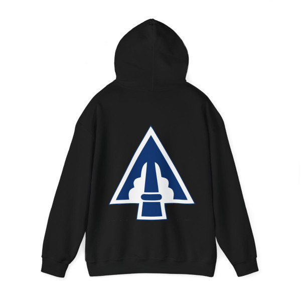 XXII Corps (U.S. Army) Back Print Hoodie