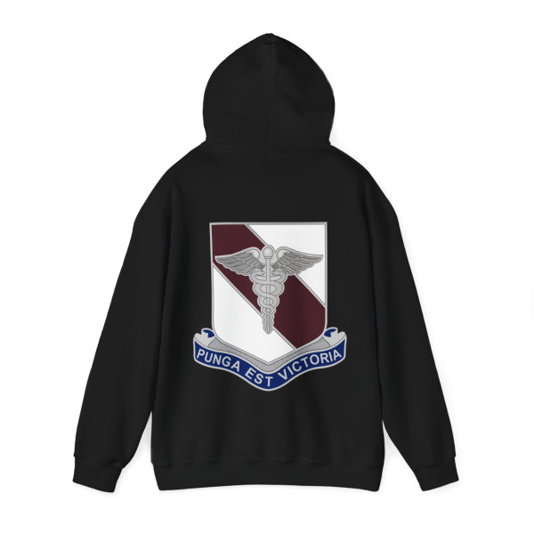 Dental Health Activity Fort Hood (U.S. Army) Back Print Hoodie