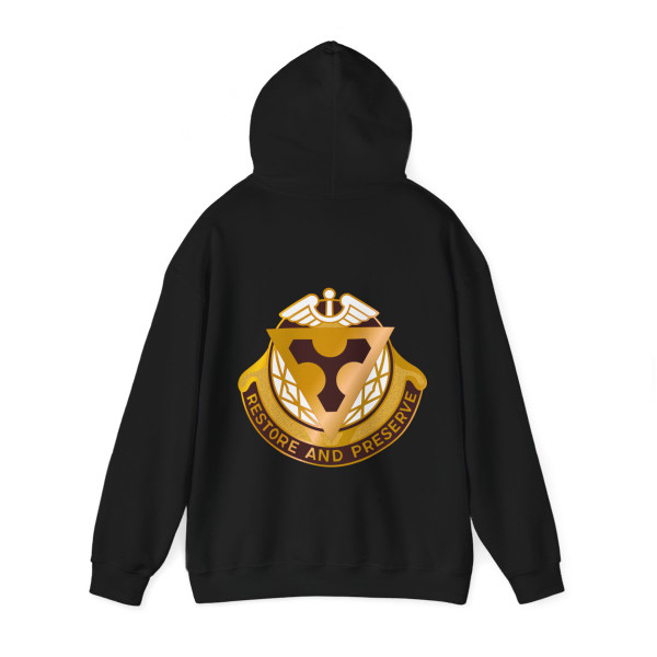 US Area Dental Laboratory Fort Sam Houston (U.S. Army) Back Print Hoodie