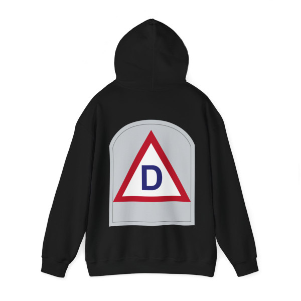 US 39th Infantry Division (U.S. Army) Back Print Hoodie