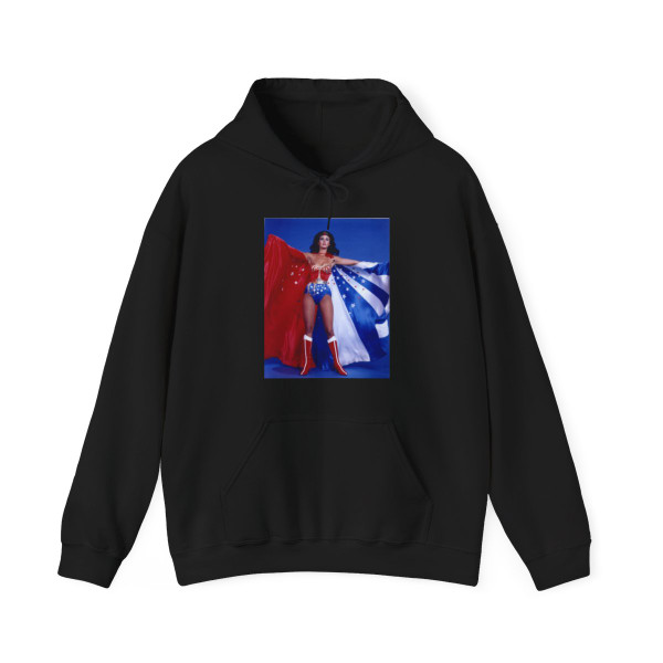 Lynda Carter #94 - Wonder Woman Photo (Vintage Female Icon) Hoodie