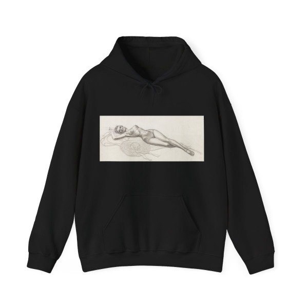 Pin-up Preliminary Artwork, Esquire, August 1940 - Hoodie