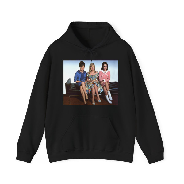 Gila Golan #123 - Gila with Leslie Parrish & 1 other Three On A Couch '66 Promo Photo (Vintage Female Icon) Hoodie