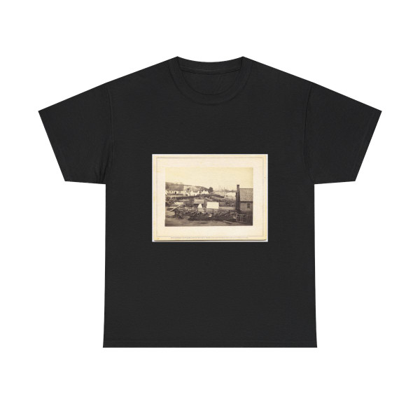 1St Connecticut Artillery Park Encamped at the Former Quarters of the Louisiana Tigers. (U.S. Civil War) T-Shirt
