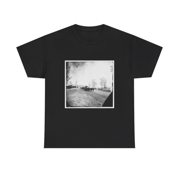Big Black River Station, Miss. Wagons and Sheds (U.S. Civil War) T-Shirt