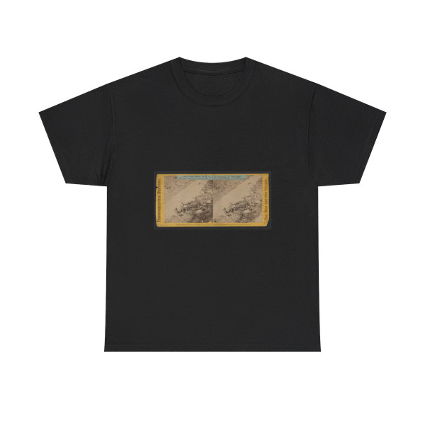 A Dead Rebel Soldier, as He Lay in the Trenches of  Fort Hell  001 (U.S. Civil War) T-Shirt