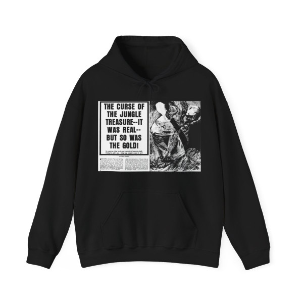 The Curse Of The Jungle Treasure, Real Men, February 1971 - Hoodie