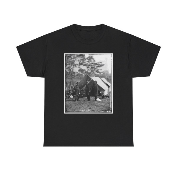 Antietam, Md. Allan Pinkerton, President Lincoln, and Maj. Gen. John A. Mcclernand (U.S. Civil War) T-Shirt