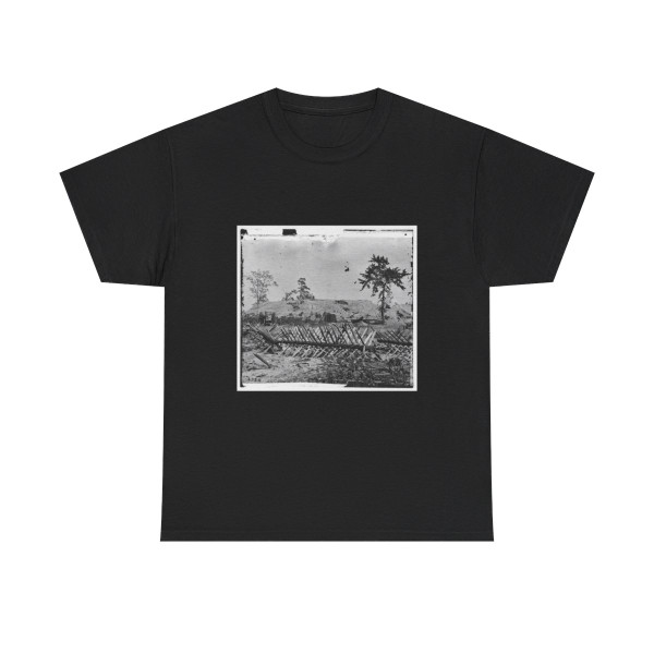 Atlanta, Ga. Chevaux-De-Frise on Marietta Street; Photographic Wagons and Darkroom Beyond (U.S. Civil War) T-Shirt