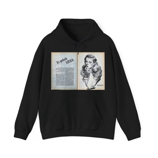 It's perfectly Natural, Calling All Girls, October-November 1945 - Hoodie