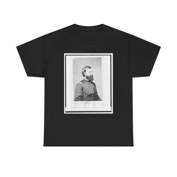 Assistant Adjunct General Temple Clark, Union Officer, Half-Length Portrait, Facing Right (U.S. Civil War) T-Shirt