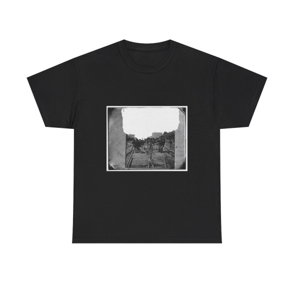 Atlanta, Georgia. Sherman's Men Tearing Up Railroad Track (U.S. Civil War) T-Shirt