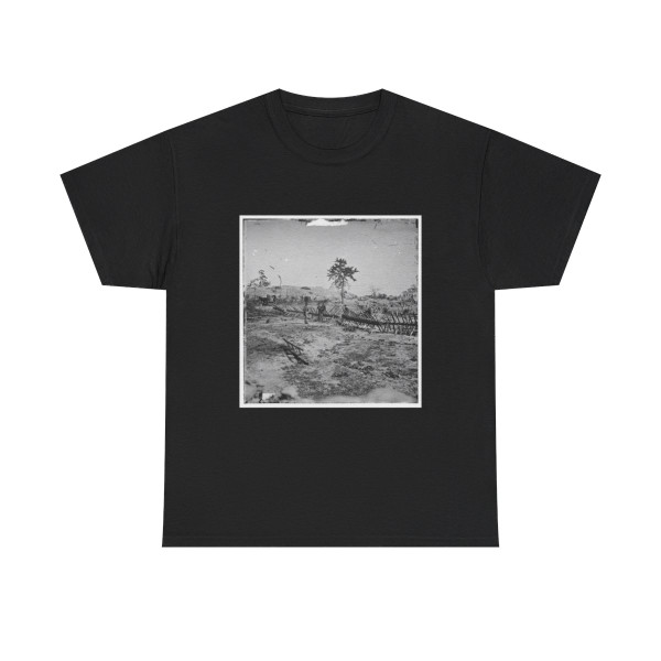 Atlanta, Georgia. Confederate Fortifications (Shown Is George N. Barnard, Photographer and His Dark Room) (U.S. Civil War) T-Shirt