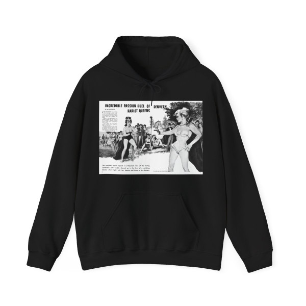 Incredible Passion Duel of Denver's Harlot Queens, Man's Story, September 1963 - Hoodie