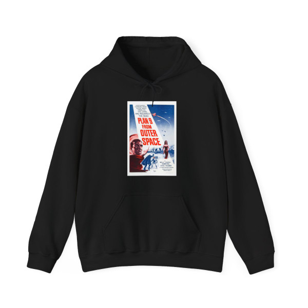 PLAN 9 FROM OUTER SPACE 1959 Movie Poster - Hoodie