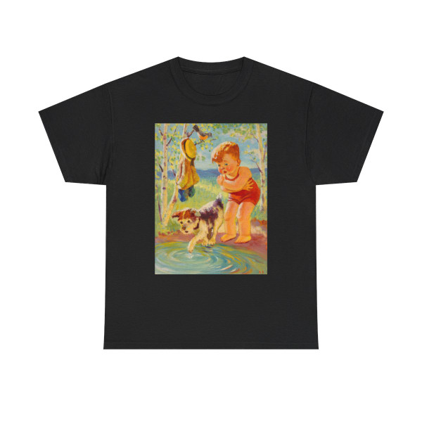 Kid at Swimming Hole - T-Shirt