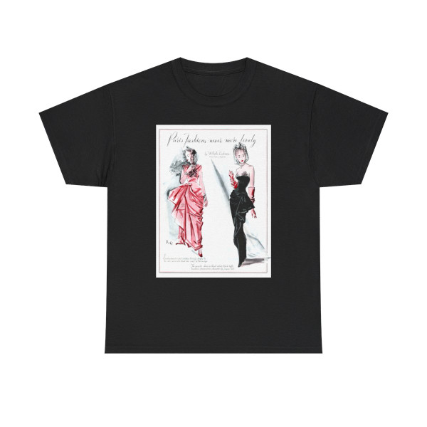 Illustrations by Andre Delfau, 1947 (3) - T-Shirt