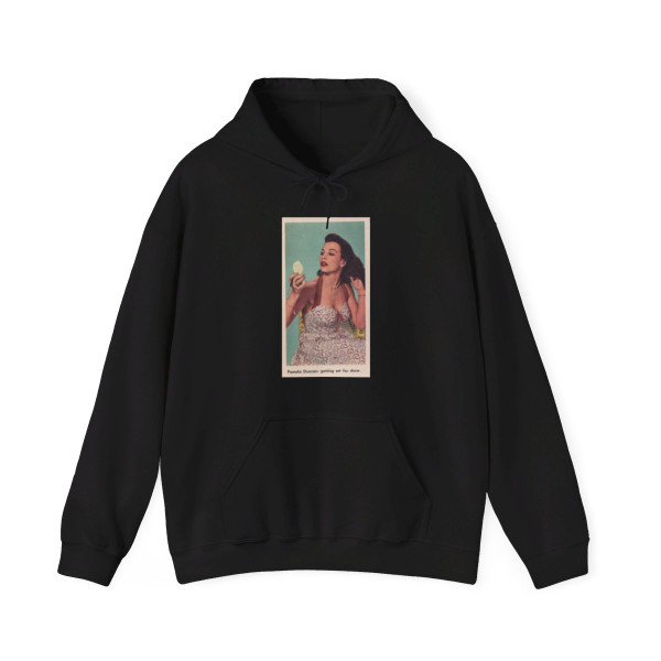 Pamela Duncan #34 - 2.25x4 Clipping (Vintage Female Icon) Hoodie