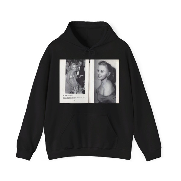 Norma Sykes #166 - 66 PHOTOGRAPHS OF Sabrina U.K. Pocket Mag. Pages 62 & 63 (Vintage Female Icon) Hoodie