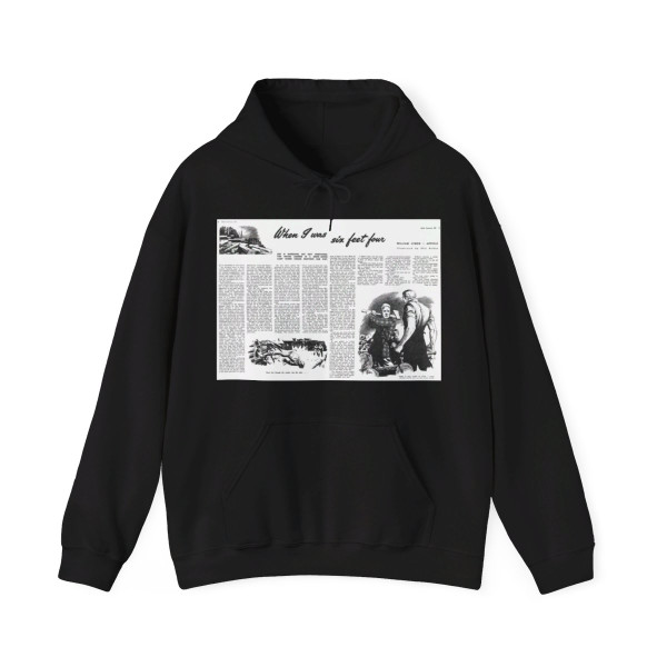 When I was six feet fours, Man Junior, Fabruary 1950 - Hoodie