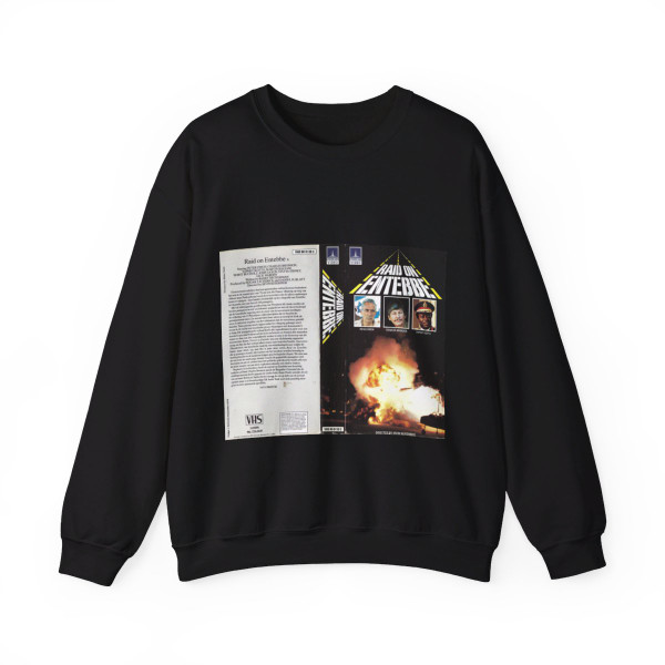 RAID ON ENTEBBE PAL (VHS COVER) Crewneck Sweatshirt