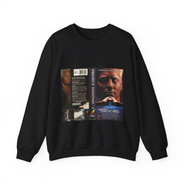 PROJECT SHADOWCHASER (VHS COVER) Crewneck Sweatshirt