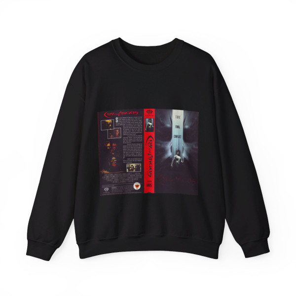 CRY OF ANGELS (VHS COVER) Crewneck Sweatshirt