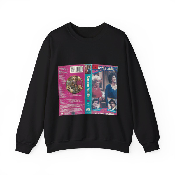 BOSOM BUDDIES VOLUME 1 PILOT EPISODE (VHS COVER) Crewneck Sweatshirt