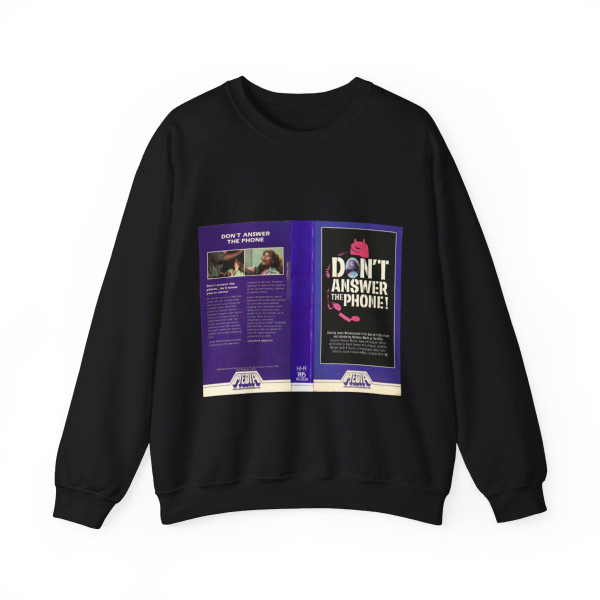 DONT ANSWER THE PHONE (VHS COVER) Crewneck Sweatshirt