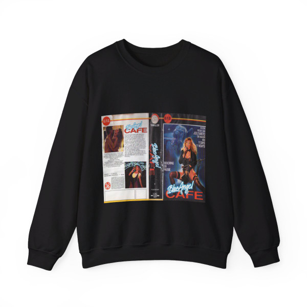 BLUE ANGEL CAFE (VHS COVER) Crewneck Sweatshirt
