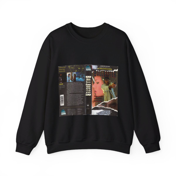 BALLBUSTER (VHS COVER) Crewneck Sweatshirt