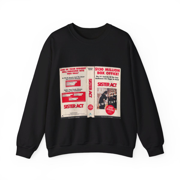 SISTER ACT DEMO TAPE (VHS COVER) Crewneck Sweatshirt