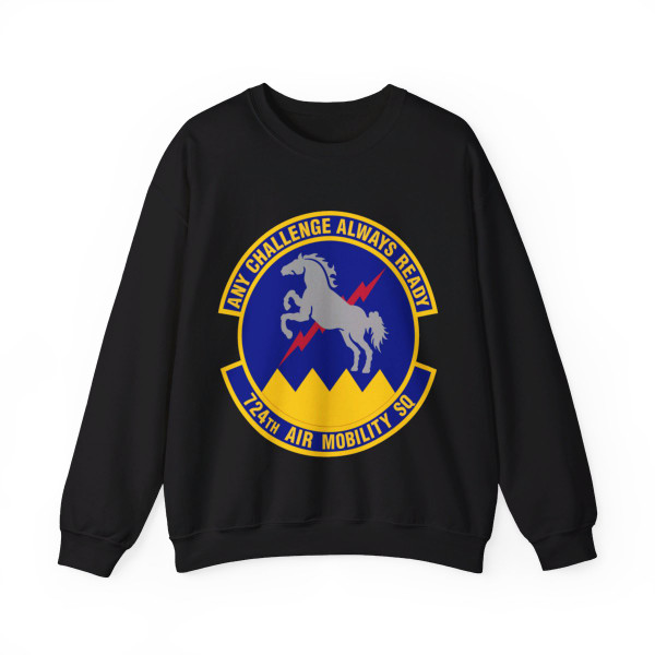 724 Air Mobility Sq AMC (U.S. Air Force) Crewneck Sweatshirt