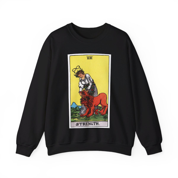 Strength (Tarot Card) Crewneck Sweatshirt