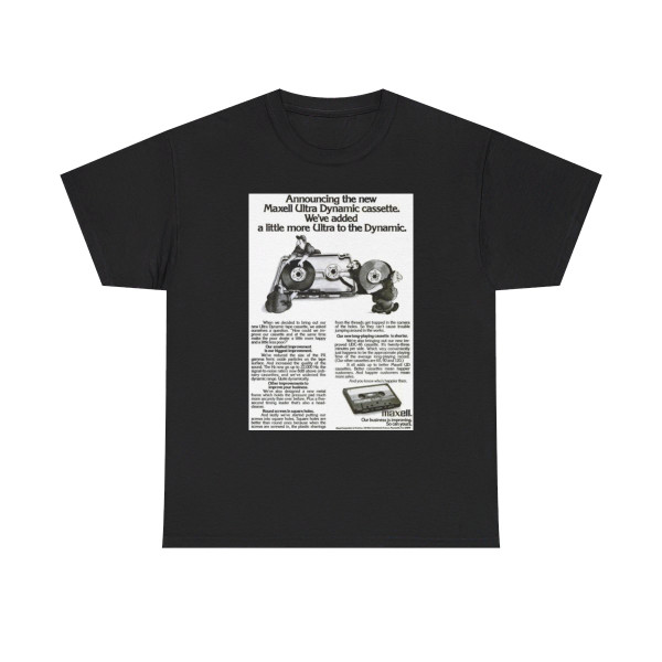 Maxell Cassettes 1973 (Music Poster) T-Shirt