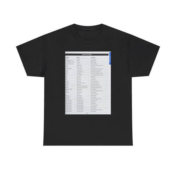 The Chicago Gang Book Page 209 - Sets - T-Shirt