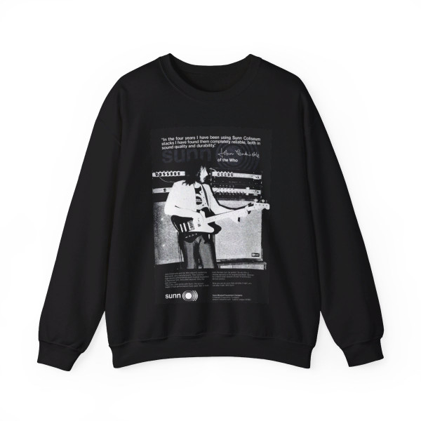 John Entwhistle 1974 (Music Poster) Crewneck Sweatshirt
