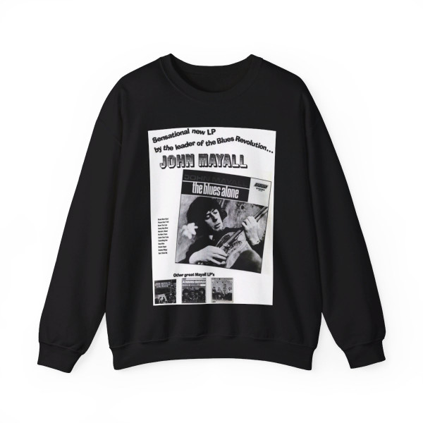 John Mayall 1968 (Music Poster) Crewneck Sweatshirt