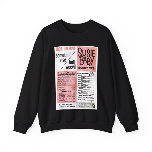 Liberty Records 1959 (Music Poster) Crewneck Sweatshirt